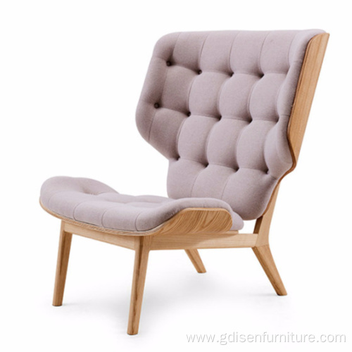Mammoth chair bentwood high back wing chair